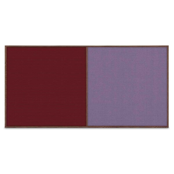 Enclosed Corkboard, 3 Door, 96"x48", 4" Fra